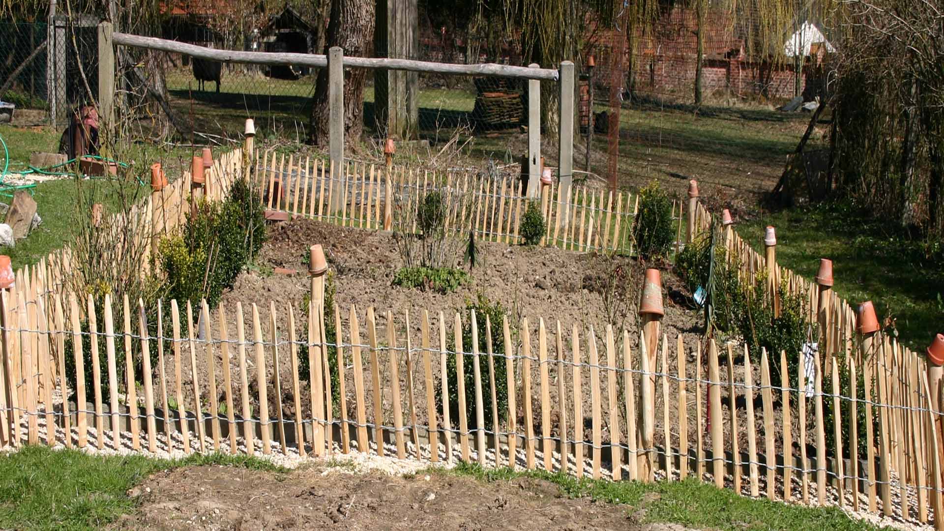 Staketenzaun Bauerngarten langlebig und robust