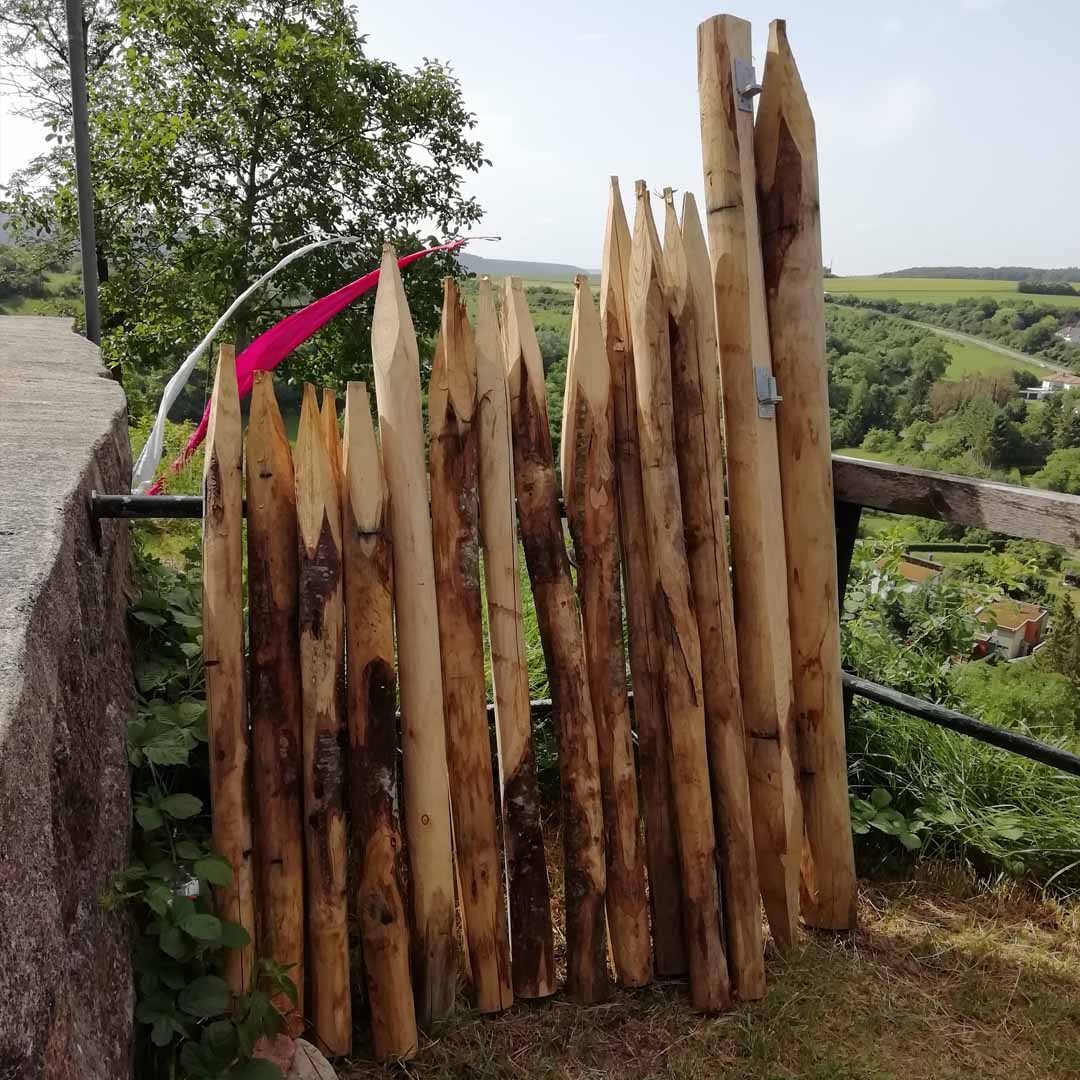 Weidezaunpfähle Kastanie