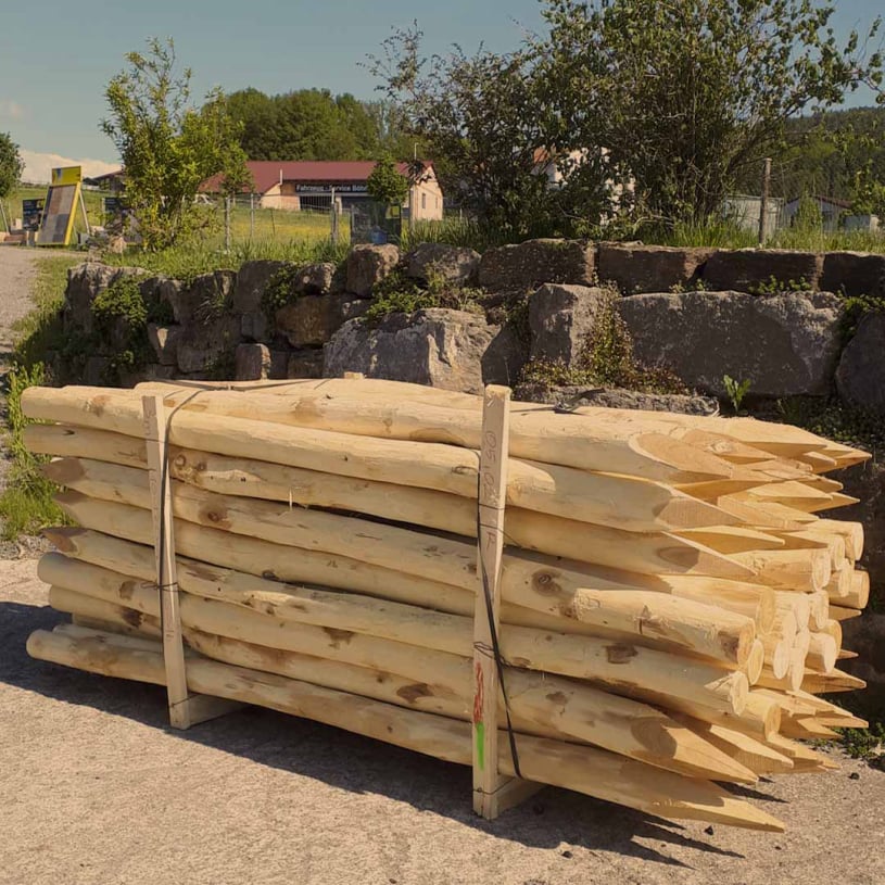 Robinienpfähle 250 cm kaufen, Robinienpfosten 250 cm kaufen