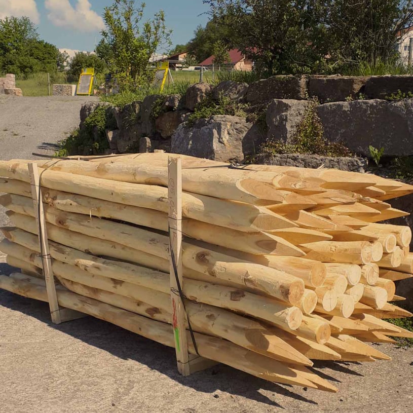 Robinienpfähle 300 cm kaufen, Robinienpfosten 300 cm kaufen