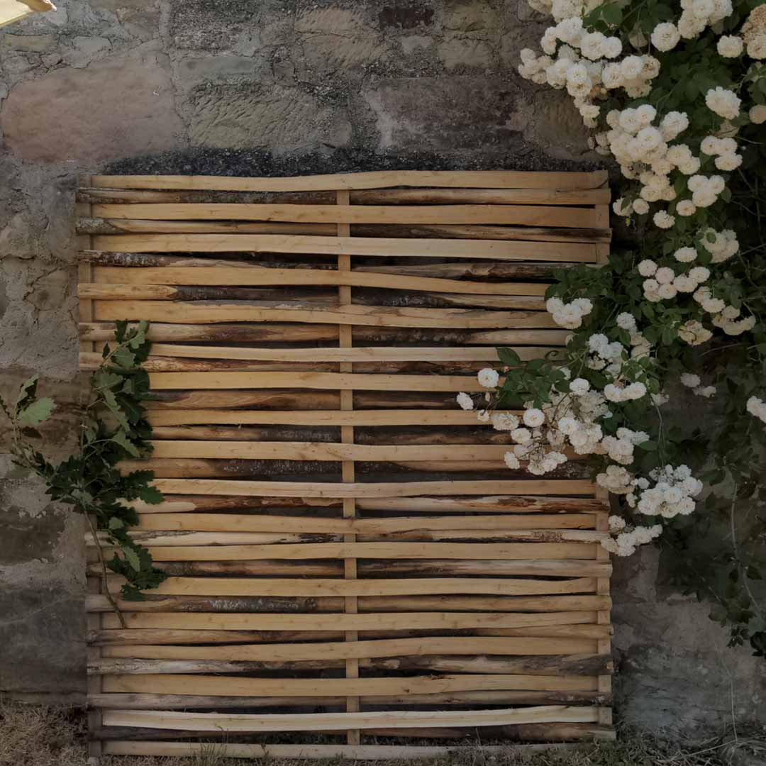 Sichtschutz Naturholz | Sichtschutzelemente im Garten
