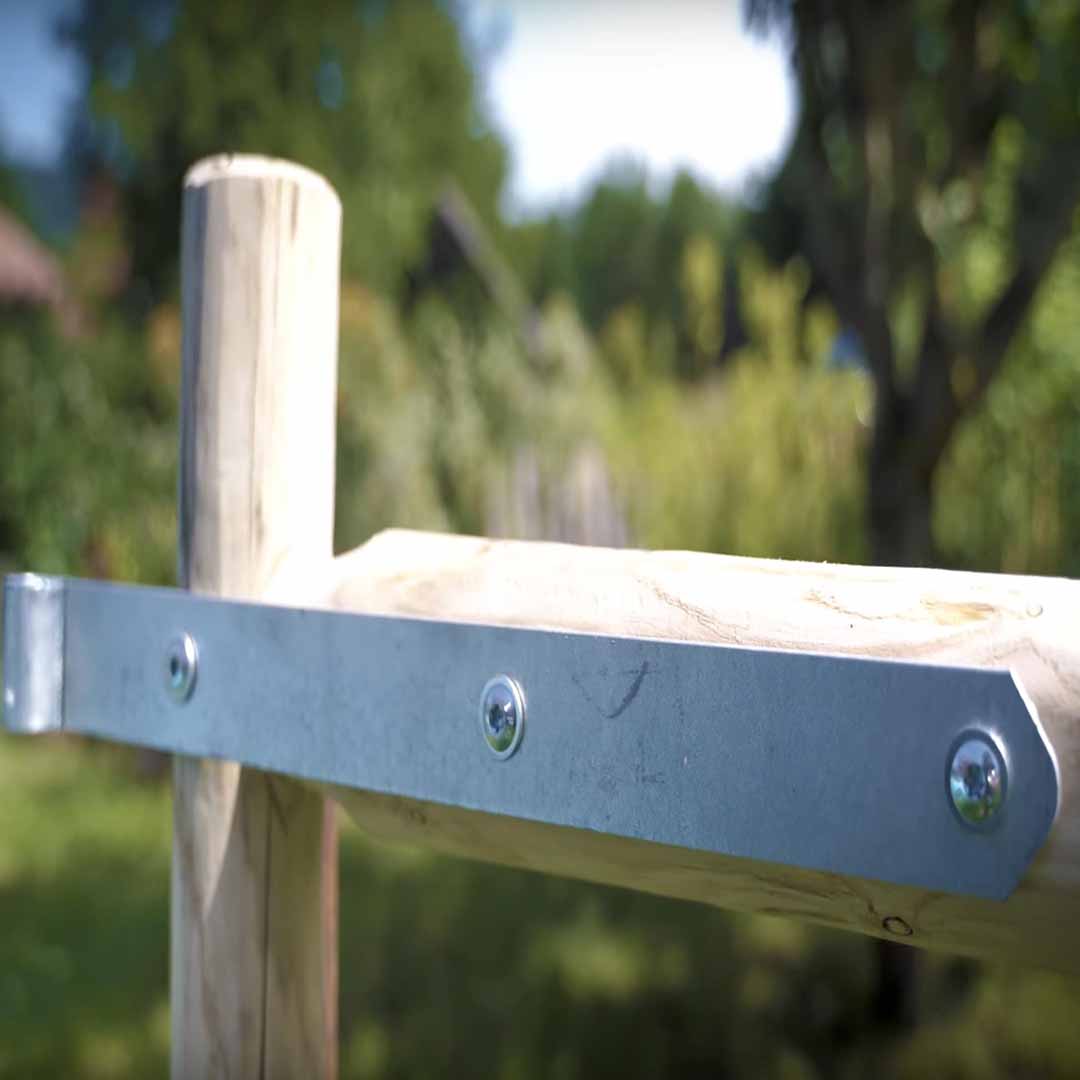 Verzinktes Ladenband | Gartentor