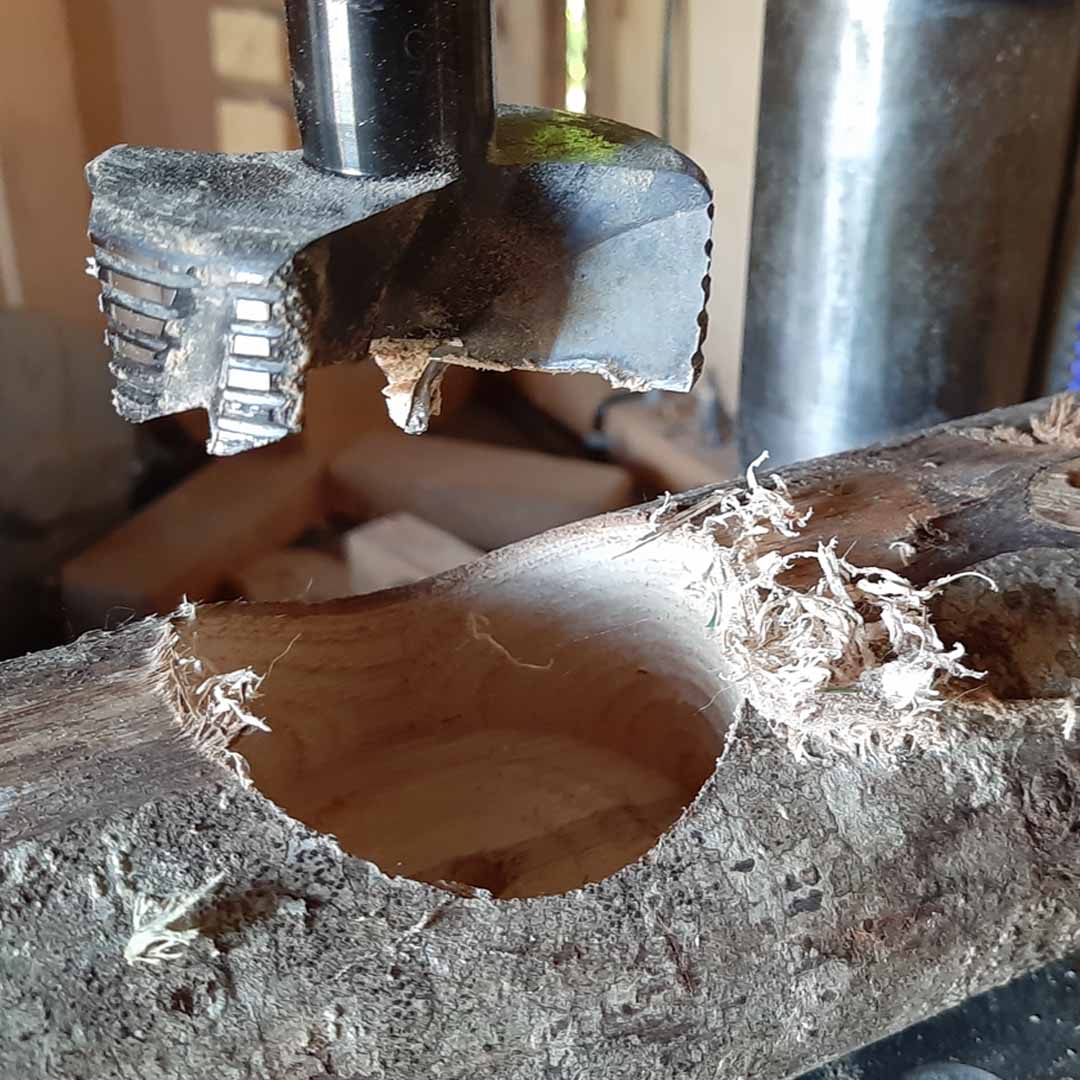 Staketen Tor handwerklich gezapft