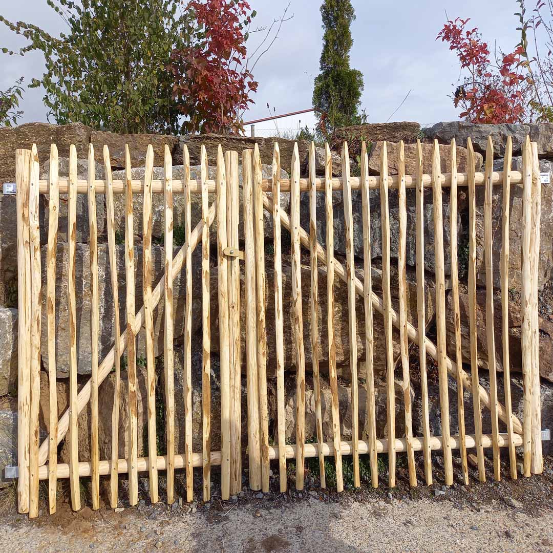 Doppelflügel Staketentor